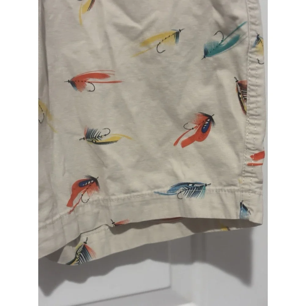 Magellan Shorts Men's Outdoor‎ Fishing Lures Hiking Chino Red Blue Size 34